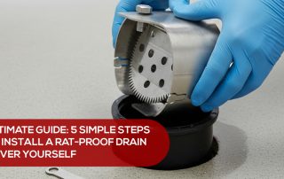 5 Simple Steps to Install a Rat Proof Drain Cover Yourself
