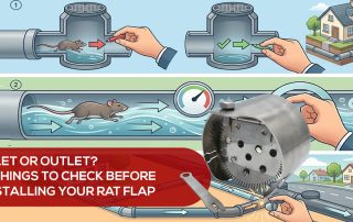 Inlet or Outlet 3 Things to Check Before Installing Your Rat Flap