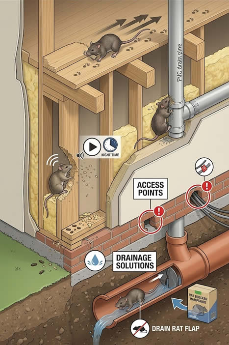 3 Night Sounds That Mean Pests Have Entered Your Wall Cavities
