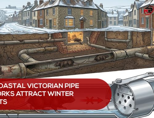 Why Coastal Victorian Pipe Networks Attract Winter Rodents